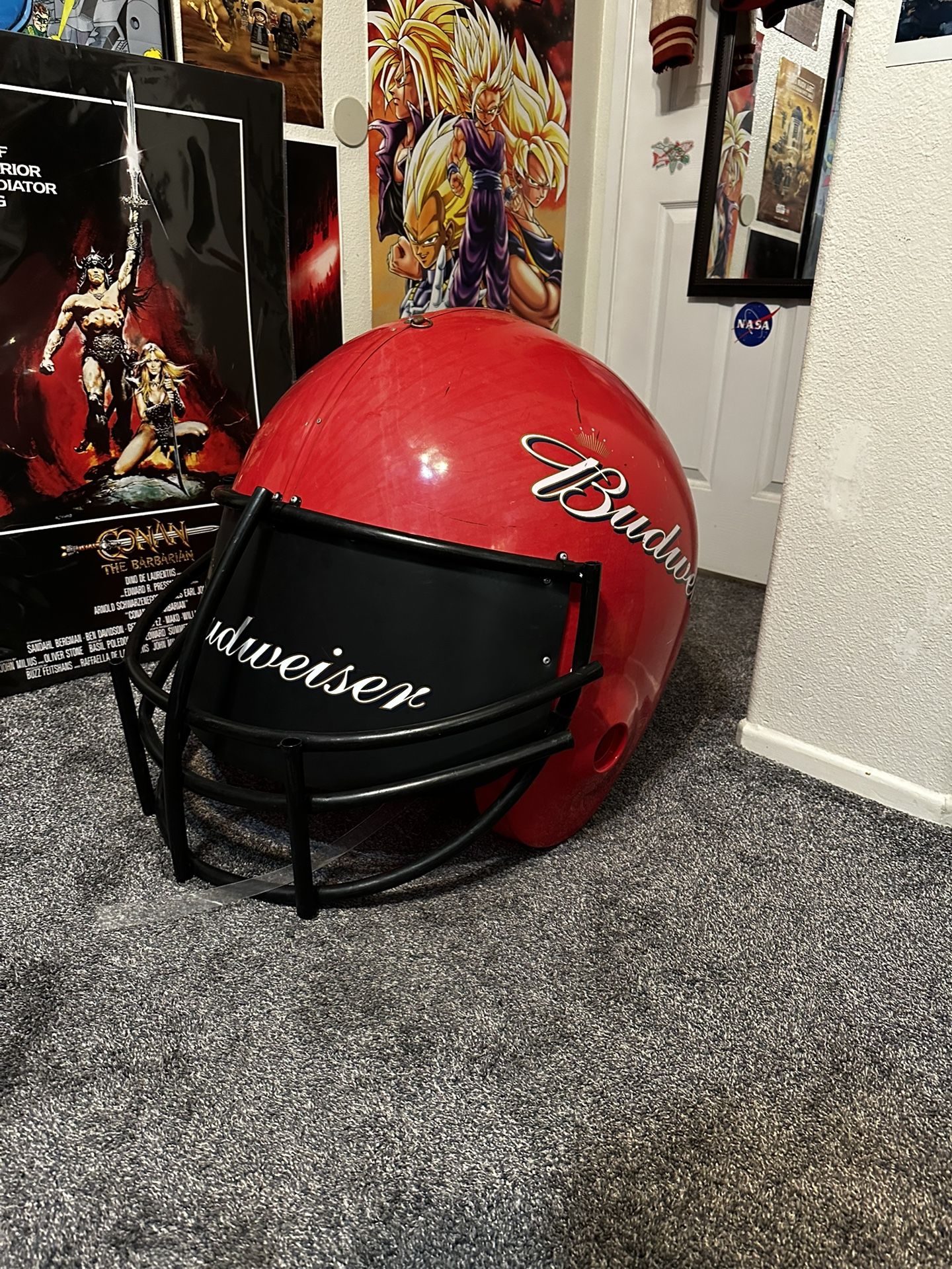 Giant Football Budweiser Helmet for Sale in Adelanto, CA - OfferUp Giant Football Budweiser Helmet for Sale in Adelanto, CA - OfferUp