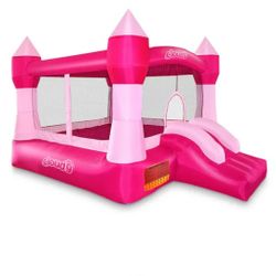 CLOUD9
Cloud 9 Princess Bounce House with Stakes and Repair Patches without Blower