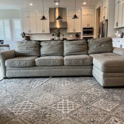 Grey Sectional 10 Ft 