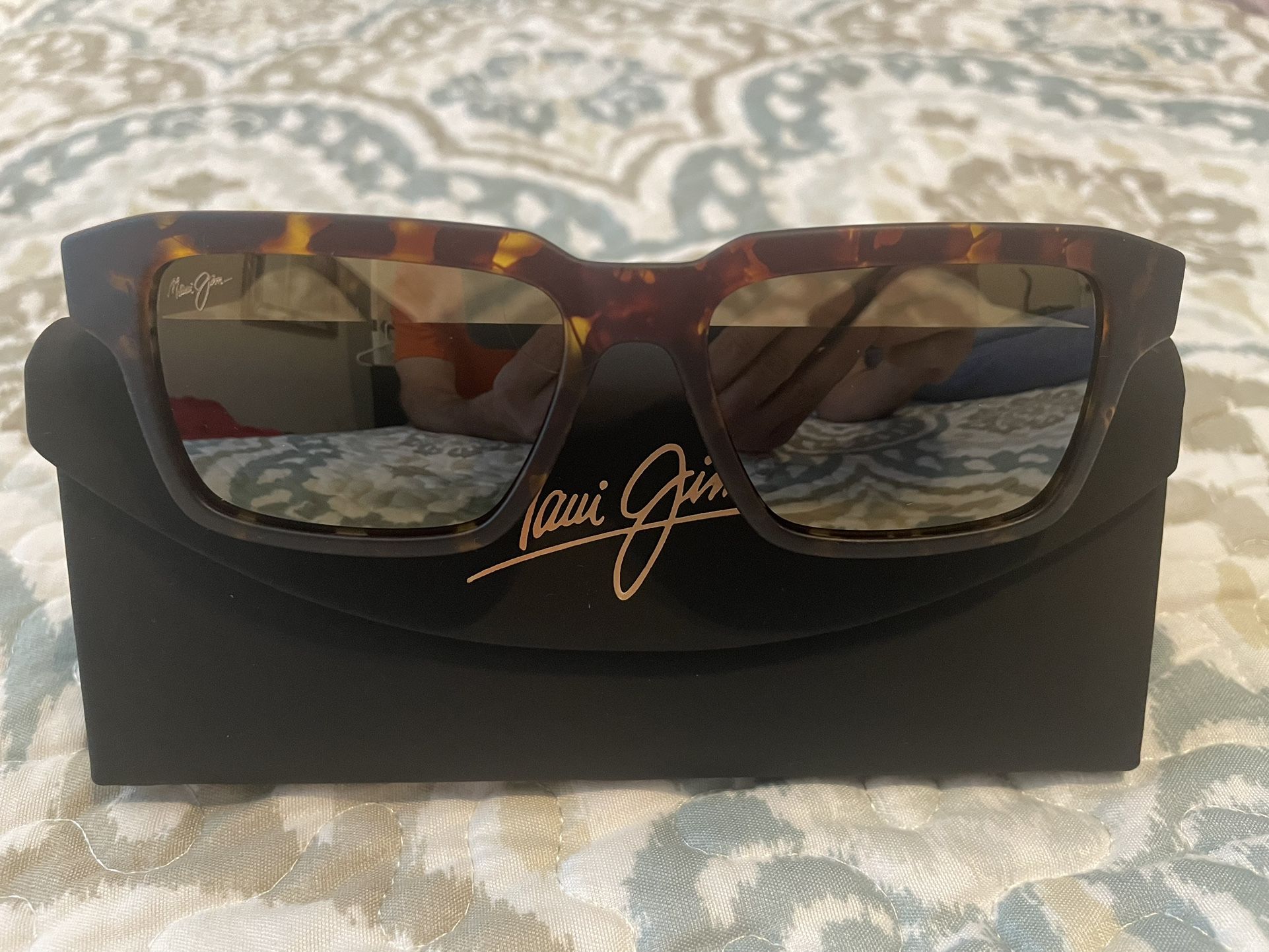 Maui Jim Sunglasses Tortoise Shell NEW W/Case