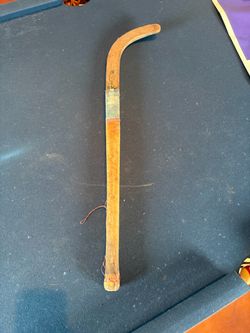 Vintage Wooden Curling Stick
