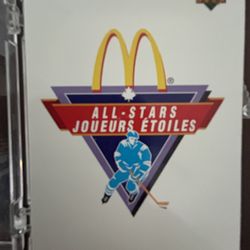 1990-91 Upper Deck McDonald’s Hockey Set. “All Stars Joueurs Etoiles” (31)Cards. Gretzky, Yzerman, Hull, Roy, Coffey, Fleury! ++6 Hologram Set.!!!
