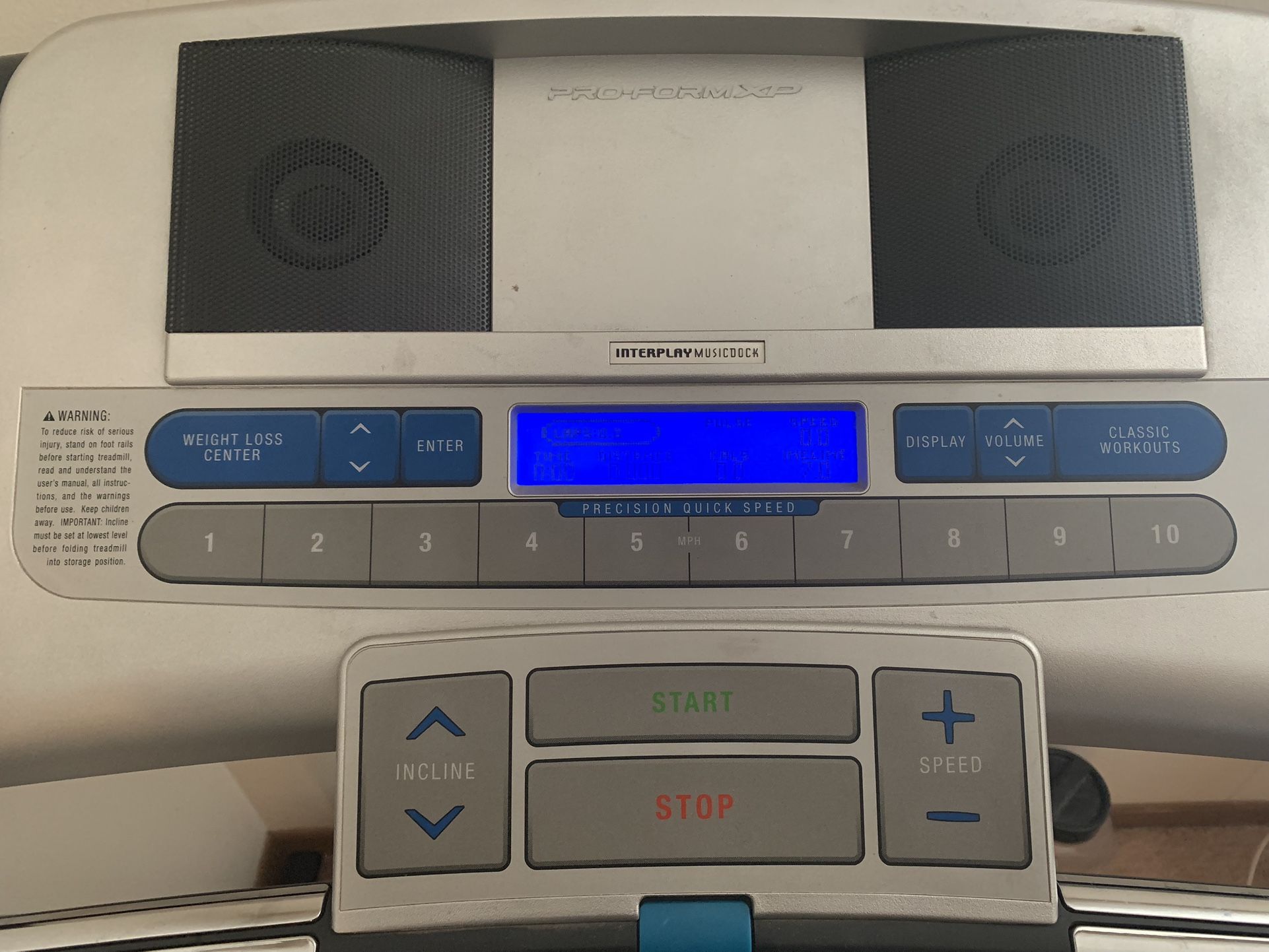 Proform xp weight loss 620 hotsell