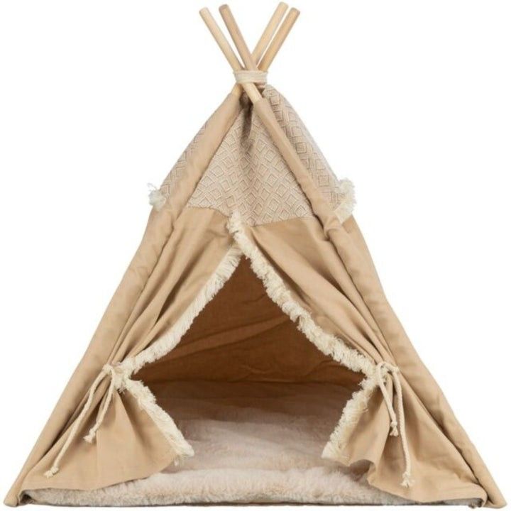 Boho Cat Tipi Cave