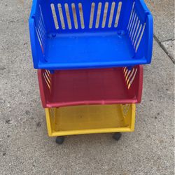 3 Tier Rolling Cart 
