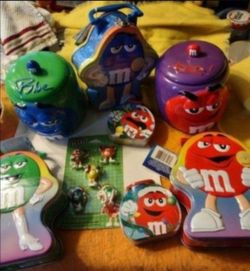 M&Ms candy collection tons of stuff will not separate Add to your collection or start a new one