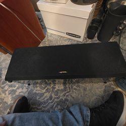 Polk audio LSIC center channel speaker piano black finish