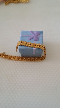 Gold plated bracelet