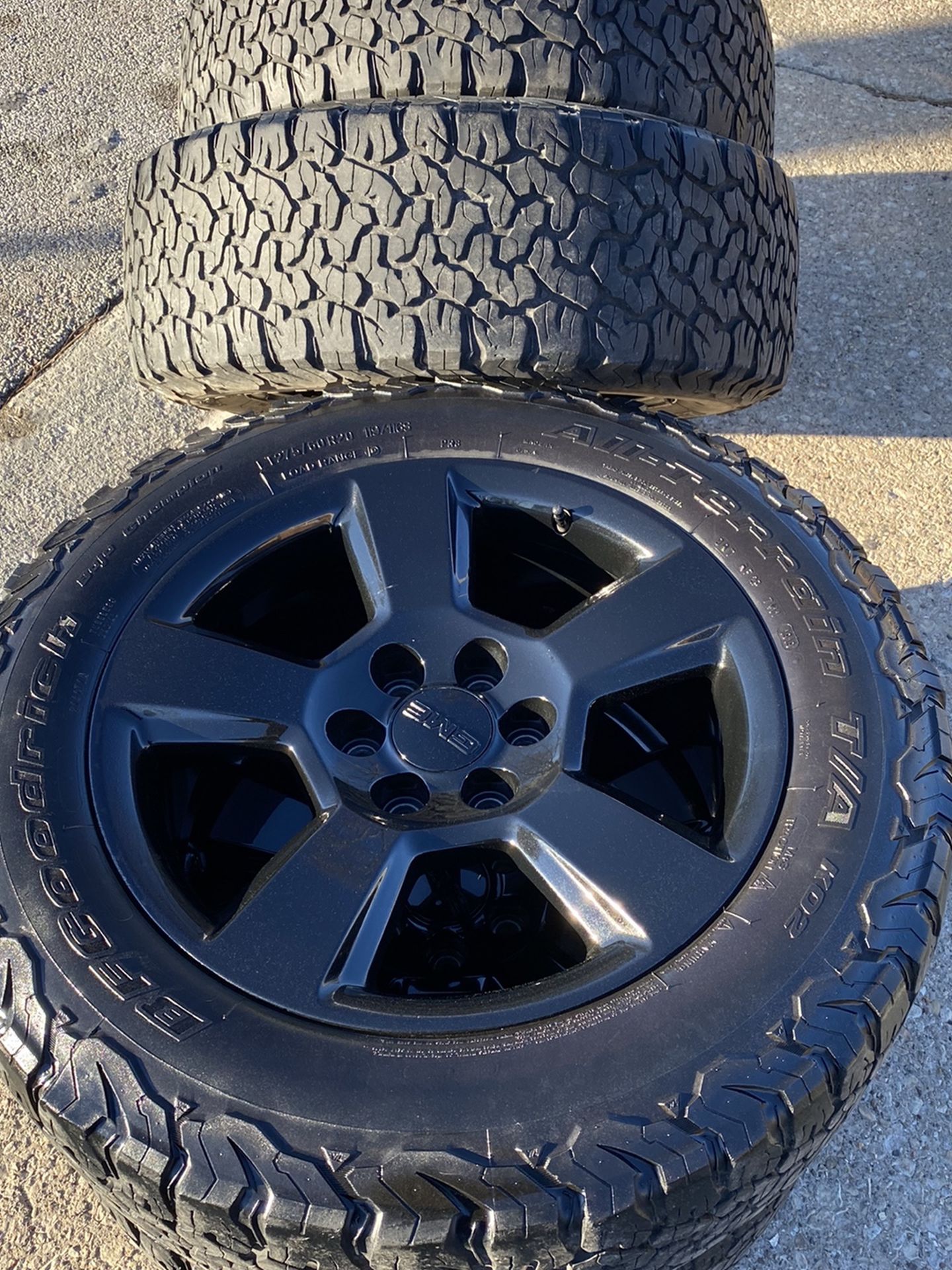 20” Inch GMC 6 Lug Chevy Wheels and Tires GM Rims