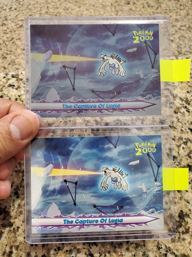 Pokemon Card The Movie 2000 Topps Cature Of Lugia Holo & Non-Holo