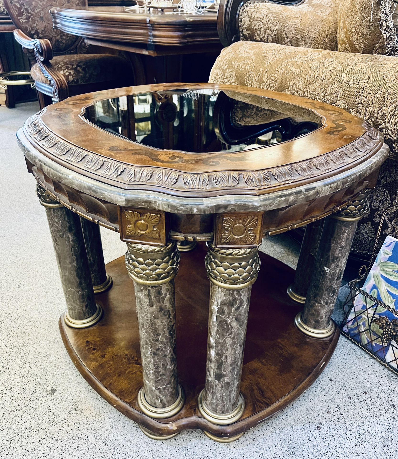 AICO By Michael Amini TORINO End Table - GA