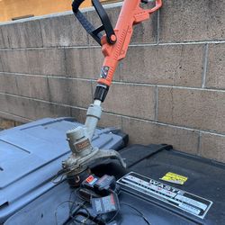 Black and Decker LST300 20v lithium electric edge tool FREE