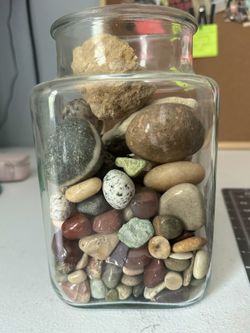 Container With Rocks 