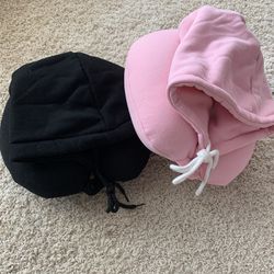 Travel Neck Pillows with Hoodies For Kids/Tweens