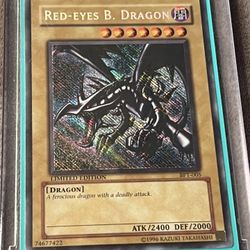 2002 Collectors Tin Red - Eyes B. Dragon BPT-005 Reverse Foil  