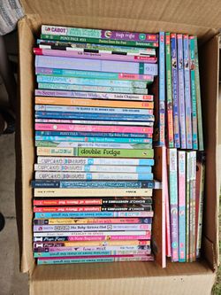 Boxes of kids books