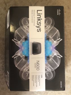 Linksys Wireless Media connector. Universal N600 dual band