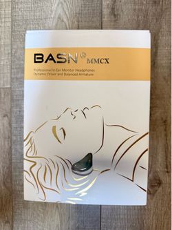 BASN MMCX Professional In-Ear Monitor Headphones
