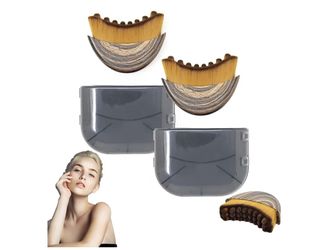 Lymphatic Contour Face and Body Brushes, The Lymphatic Drainage Massager for Face, Dry Brushing Face Brush, Chin & Jawline Sculpting, Ergonomically De