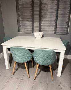 Table and chairs