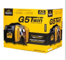 Appion G5TWIN Twin Cylinder Refrigerant Recovery Unit
