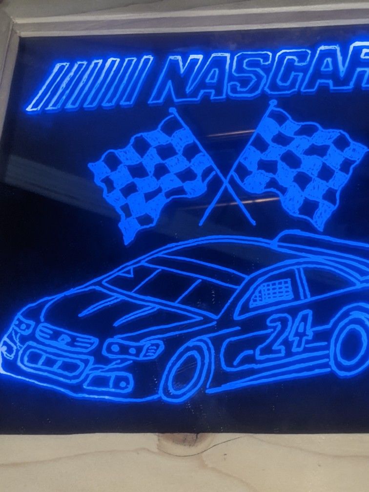Engraved Mirror Nascar