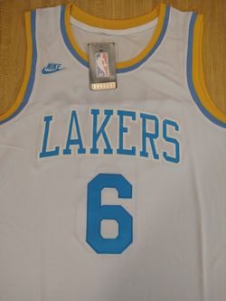 lebron james blue and white jersey