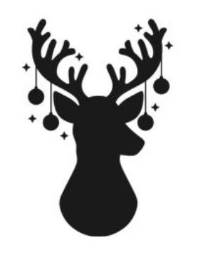 Deer Vinyl Decal Sticker 4"