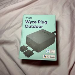 Wyze Plug Outdoor, Dual Outlets Energy Monitoring, IP64, 2.4GHz WiFi Smart Plug