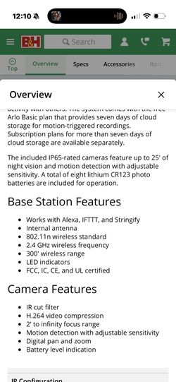 Home security cameras (4)