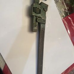 Trimo 18 In Vintage Pipe Wrench 