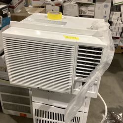 LG Electronics 7,500 BTU 115-Volt Window Air Conditioner LW8021HRSM Cools 320 Sq. Ft. with Cool and Heat, Wi-Fi Enabled