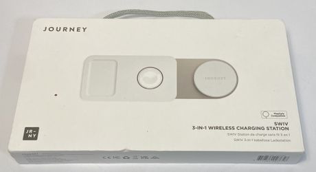 JOURNEY SWIV 3-in-1 Wireless Charging Station (New Open Box)/(#951)