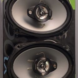 Kenwood 6x9 Speakers 2 Pairs 