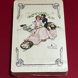 Vintage Norman Rockwell Playing Cards Sealed