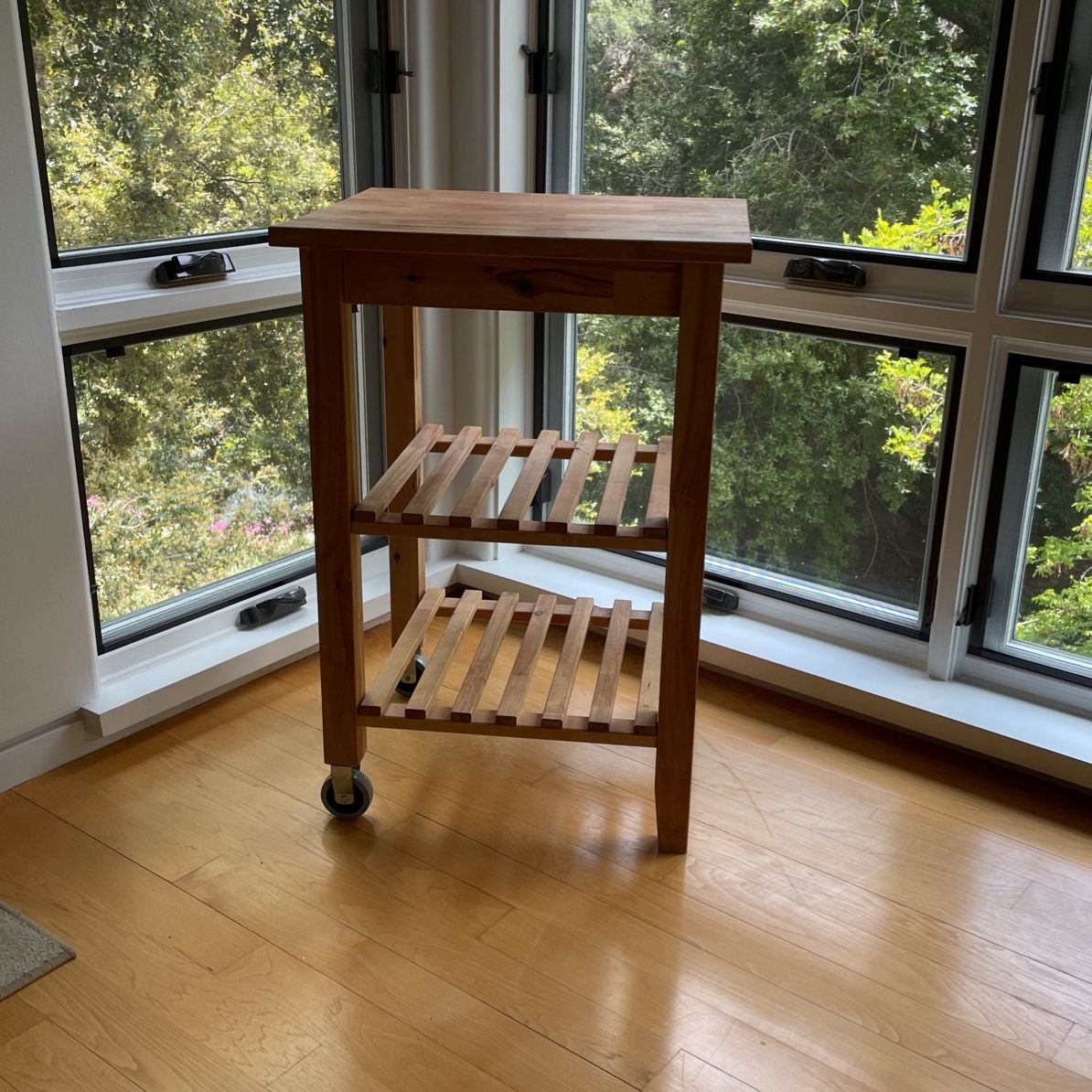 IKEA Kitchen Island Cart Wood BEKVÄM Kitchen cart, beech, 22 7
