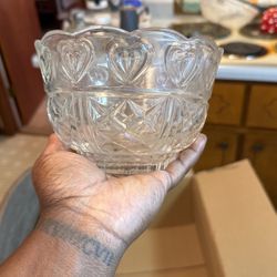 Antique Crystal Bowl