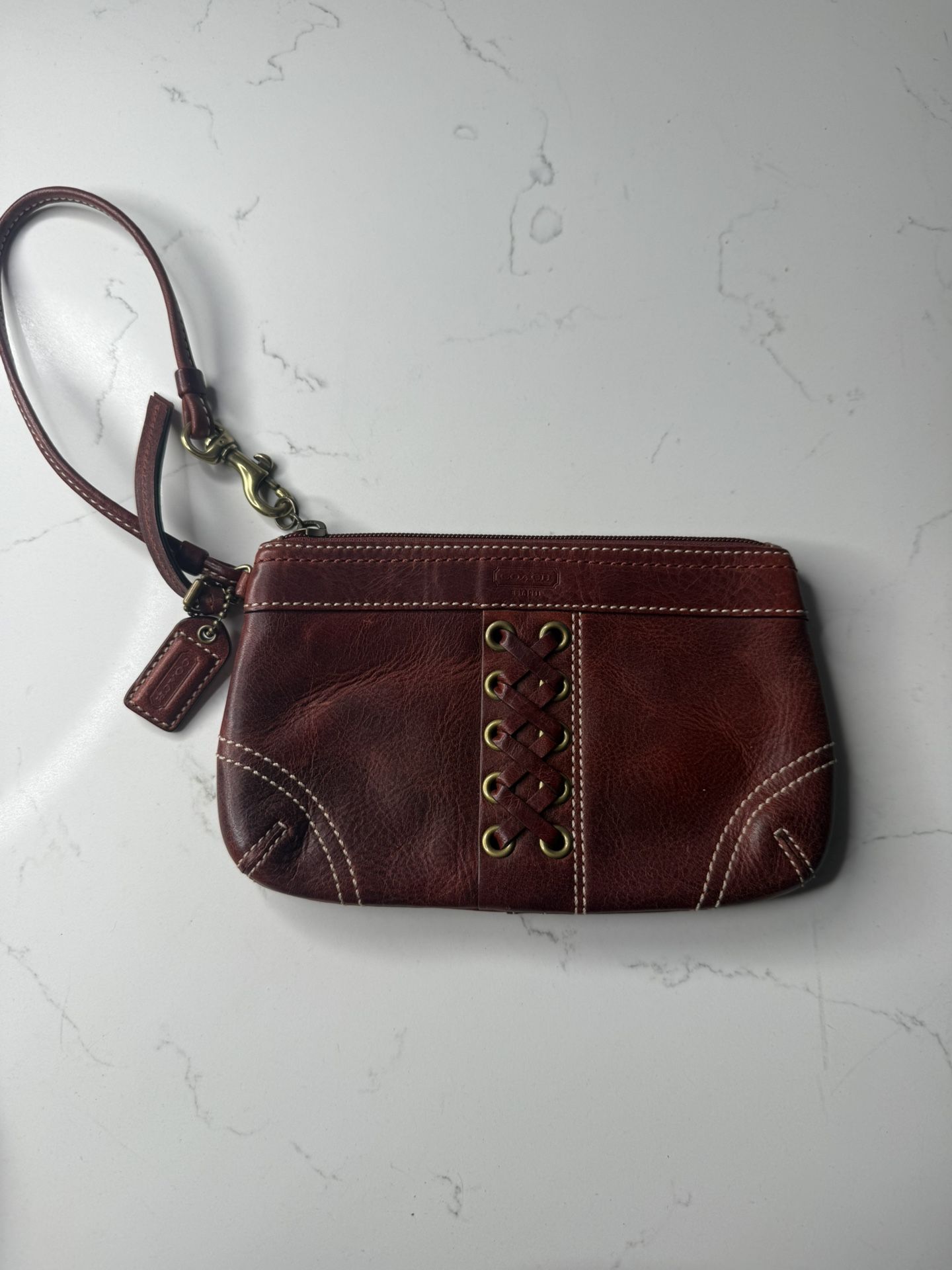 Y2K Coach “Corset” Wristlet