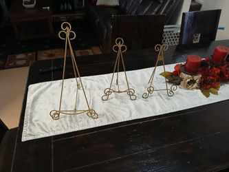 Picture Frame Holders. Or Plate Holders...