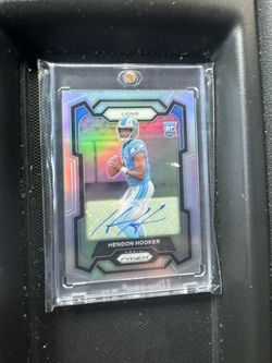 Hendon Hooker Silver Auto