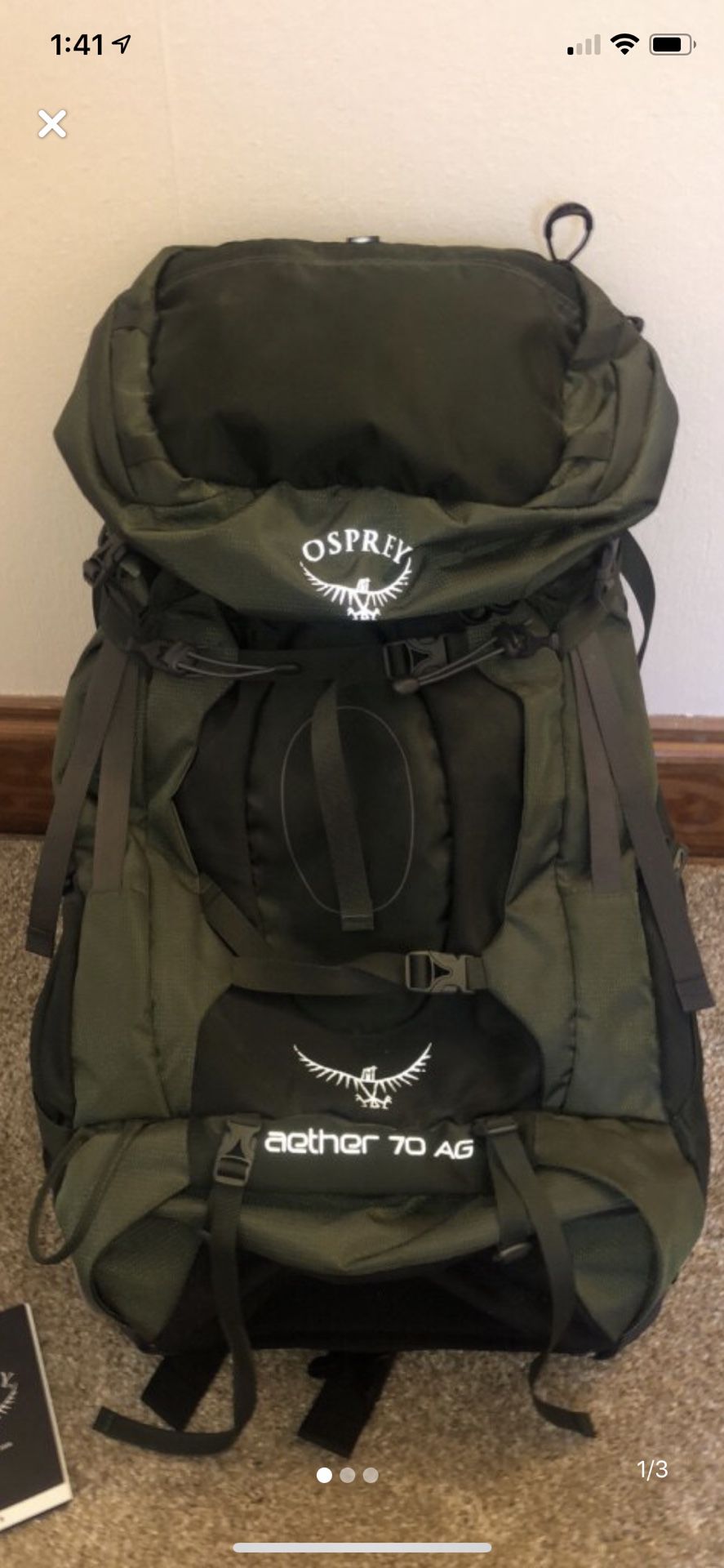 OSPREY Aether 70L Medium AG Men's Backpack