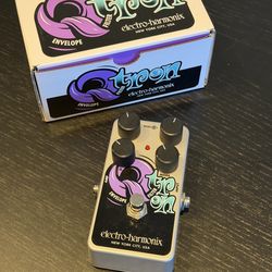 Electro-Harmonix Nano Q-Tron Envelope Filter Effects Pedal Silver