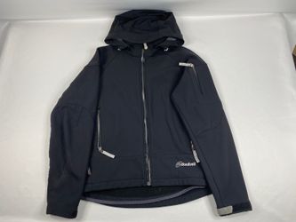 Cloudveil Women's Black Hooded Ski Jacket Small Lightweight