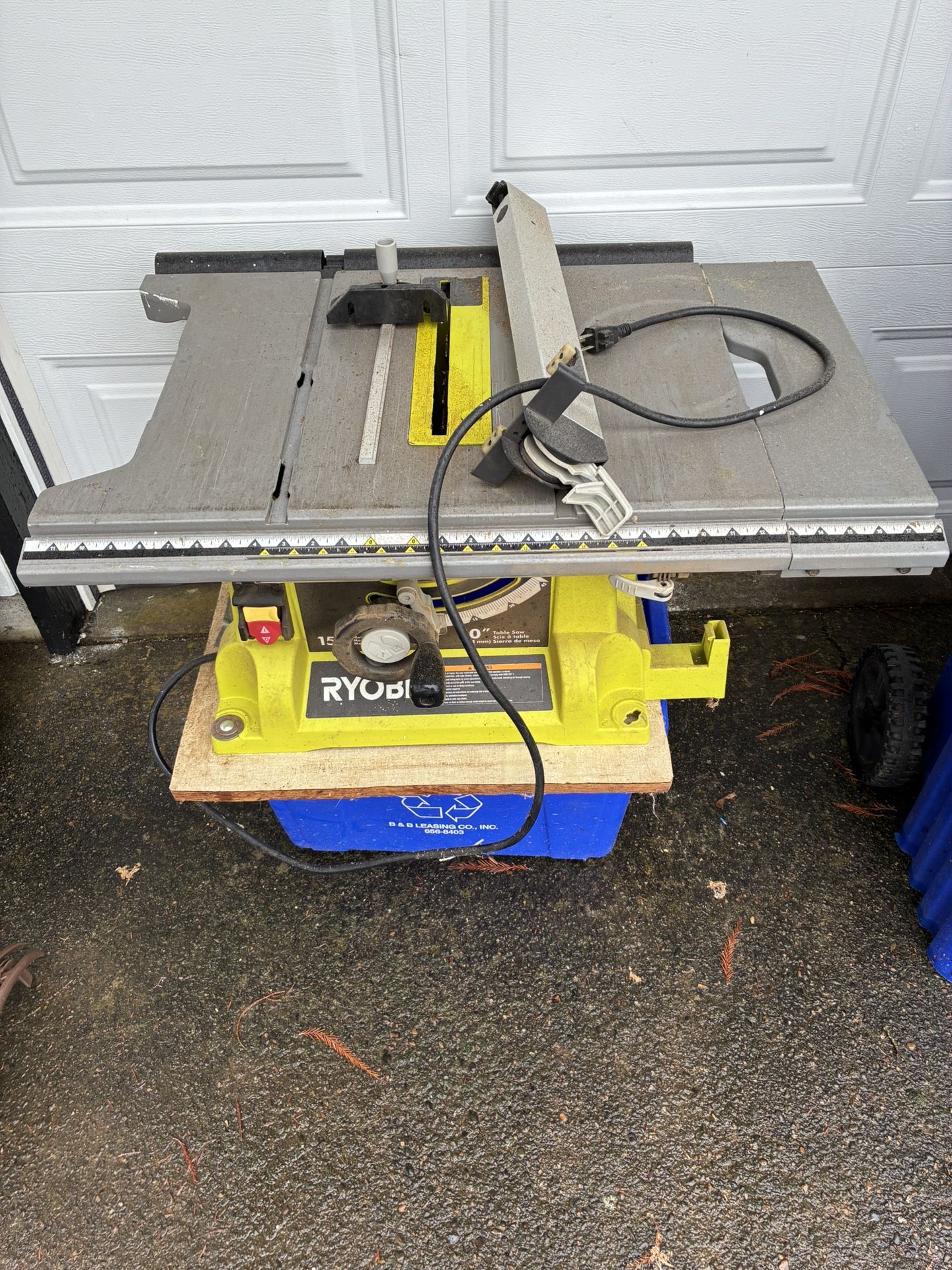 Ryobi Table saw 