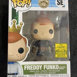 Funko Freddy Captain America- 500 Pcs- 2023 Camp Fundays- NM