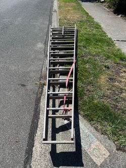 Free 10 foot wooden step ladder