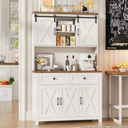 ❤️‍🔥 #C 67.7 Inch Farmhouse Pantry Storage Cabinet