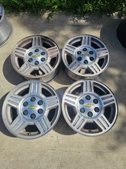 17" Chevy stock wheels