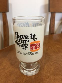 1976 Burger King Bicentenial Glass