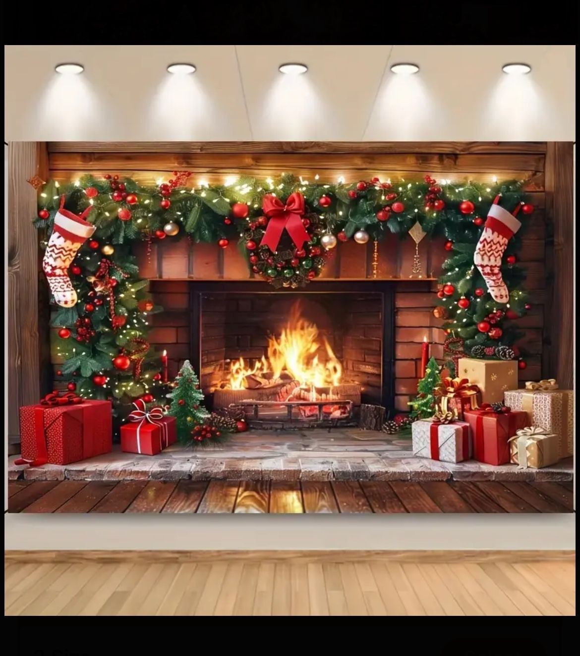Christmas backdrop banner for decoration parties